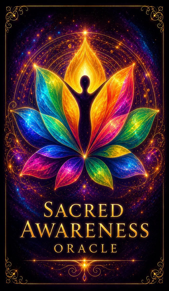 Sacred Awareness Oracle deck cover